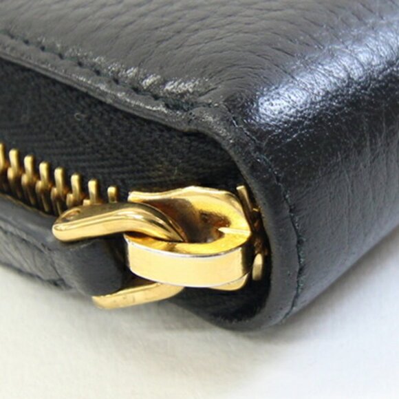 PRADA Black Leather Wallet - Picture 5 of 10